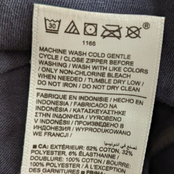 Athleta Retroplush Quilted Crew Sweatshirt, Navy, Medium - Picture 12 of 12